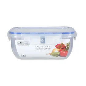 Padažinių rinkinys Excellent Houseware 024001010 Plastmasinis 400 ml 800 ml 1,4 L