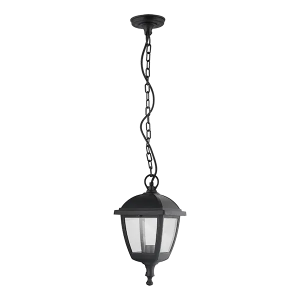 PAUL LANTERN HANGING 1XE27 BLACK IP44