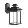 SCOTT LANTERN DOWN 1XE27 BLACK IP44