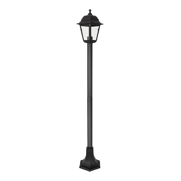 KEVIN LANTERN STAND 1XE27 BLACK H1200 IP44