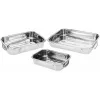 Ruokatarjottimen setti Excellent Houseware a12402130 Ruostumaton teräs Suorakulmainen