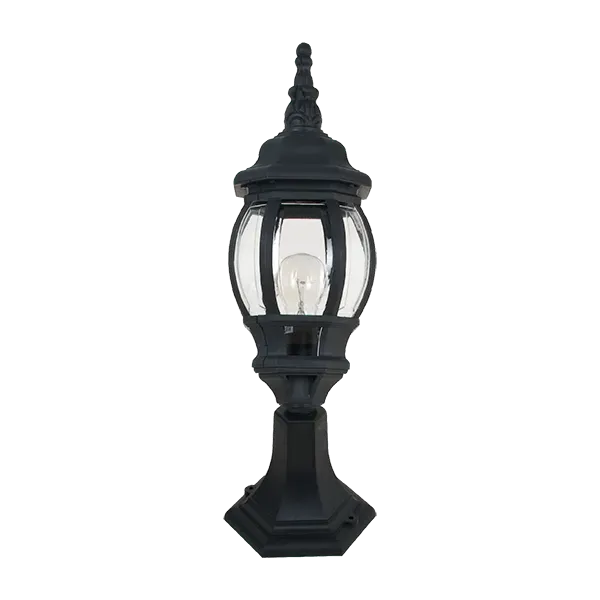 JAMES LANTERN STAND 1XE27 BLACK H529 IP44