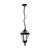 STEVEN LANTERN HANGING 1XE27 BLACK IP44