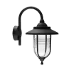 JEREMY LANTERN DOWN 1XE27 BLACK IP44