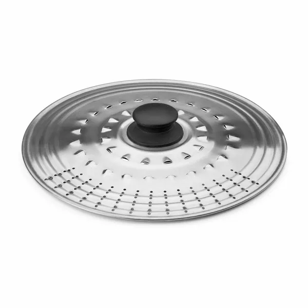 Cepešpannas Vāks Ibili 714223 Ø 22 cm Sudrabains Metāls Nerūsējošais tērauds