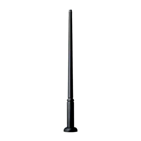 EKTOR POLE 3500ММ WITHOUT DOOR, BLACK