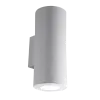 FRANCA 90 2L FACADE FIXTURE 2XGU10 CCT IP55 GREY