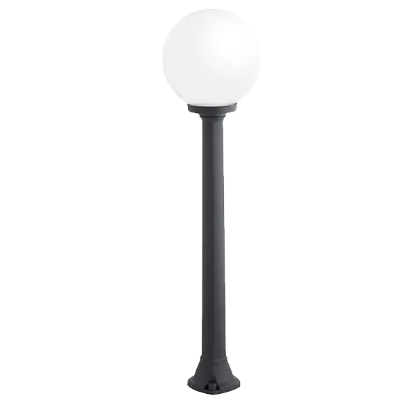 GLOBE 250 GARDEN FLOOR LAMP 1XE27 IP55 700mm BLACK