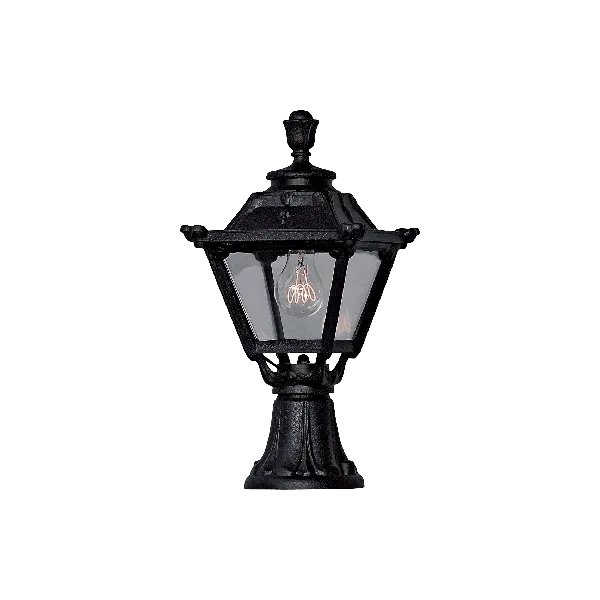 GOLIA GARDEN FIXTURE 1XE27 H470 IP55 BLACK