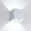 LED WALL LIGHT SQUARE 2X5W 4000K IP54 WHITE