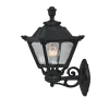 GOLIA WALL LATERN UPWARD 1XE27 IP55 BLACK