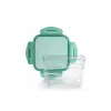 Hermētiska Pusdienu Kastīte Ibili 790415 1,5 L 15,5 x 15,5 x 10 cm Metāls Plastmasa