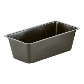 Pyrago kepimo forma Ibili 820330 Plienas 30 x 12 x 8 cm Juoda