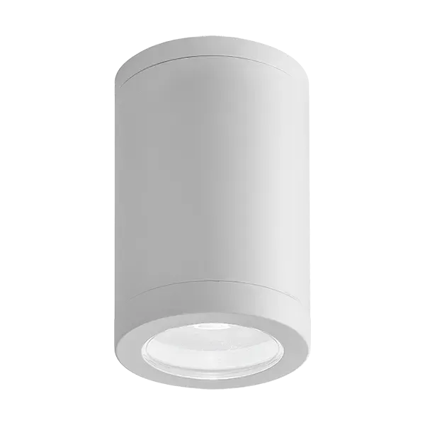 DL306 ROUND DOWNLIGHT SURFACE 1XGU10 IP54 WHITE