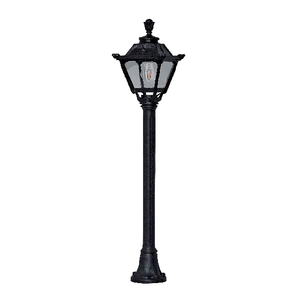 GOLIA LED GARDEN FIXTURE 8W 4000K H1100 IP55 BLACK