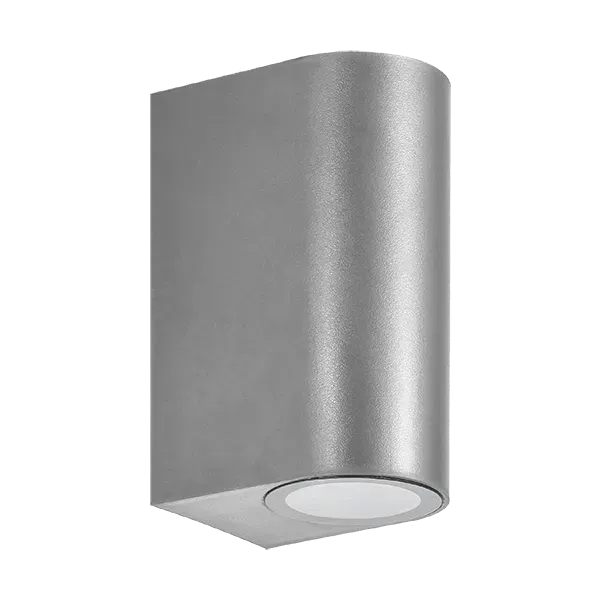 GRF327 FACADE FIXTURE 2XGU10 IP54 GREY