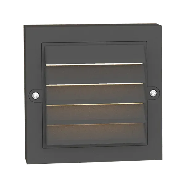 GRF304 LED FACADE FIXTURE 6W 4000K IP65 BLACK