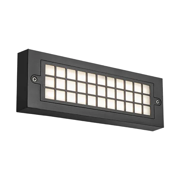 GRF300 LED FACADE FIXTURE 6W 4000K IP65 BLACK