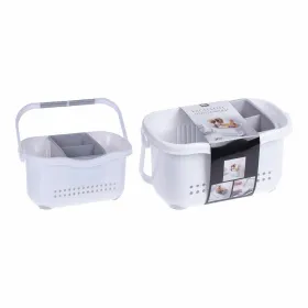 Сушилка для столовых приборов Excellent Houseware Белый 23 x 12,5 x 12 cm