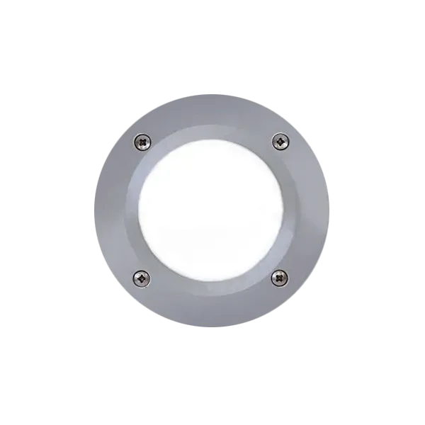 LETI 100 LED RECESSED WALL LAMP 3W CCT 4000K IP55 GREY