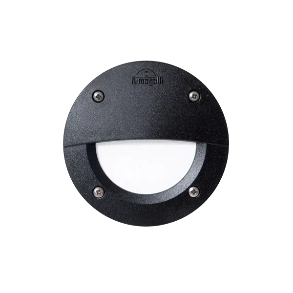 LETI 100EL LED RECESSED WALL LAMP 3W CCT 4000K IP55 BLACK