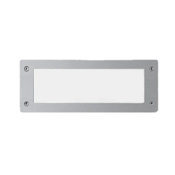 LETI 300 RECESSED WALL LAMP 1XE27 IP66 GREY