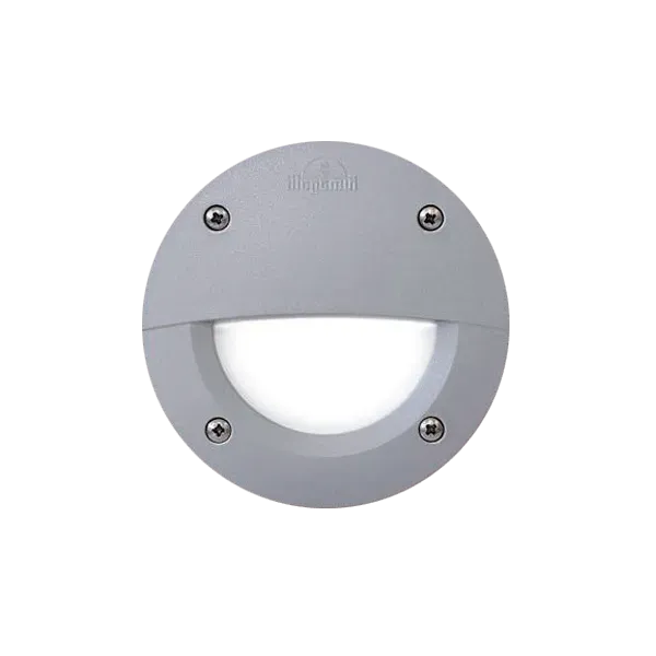 LETI 100EL LED RECESSED WALL LAMP 3W CCT 4000K IP55 GREY