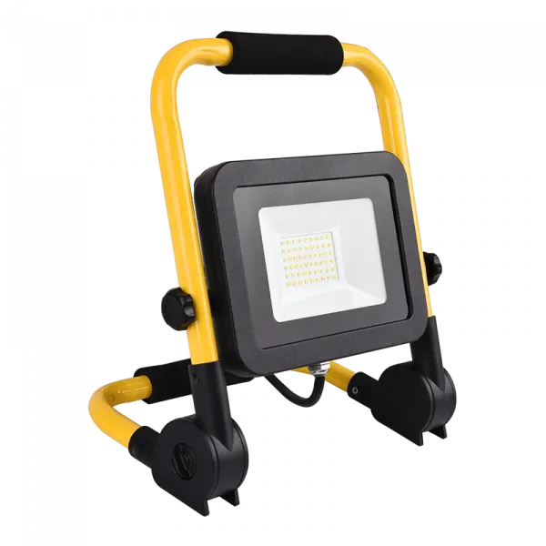 LED FLOODLIGHT WITH STAND AND PLUG 50W 5500K