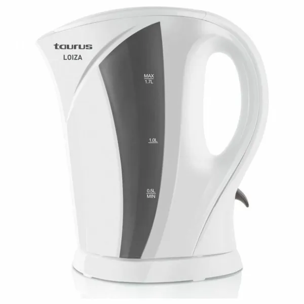 Vedenkeitin Taurus Valkoinen Muovinen 2200 W 1,7 L