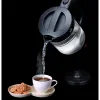 Virdulys JATA 1500 W 1,2 L Skaidrus Nerūdijantis plienas Borosilikatinis stiklas