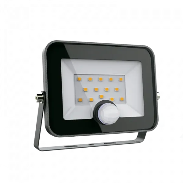 VEGA10S LED FLOODLIGHT 10W SLIM WITH SENSOR