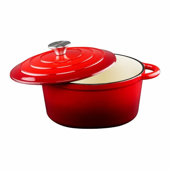 Кастрюля Alpina Красный Чугун 3,8 L Ø 24 x 11,8 cm