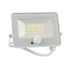 VEGA20 SLIM 20W LED FLOODLIGHT WITH SENSOR 3000K WHITE