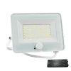 VEGA30 SLIM 30W LED FLOODLIGHT WITH SENSOR 3000K WHITE