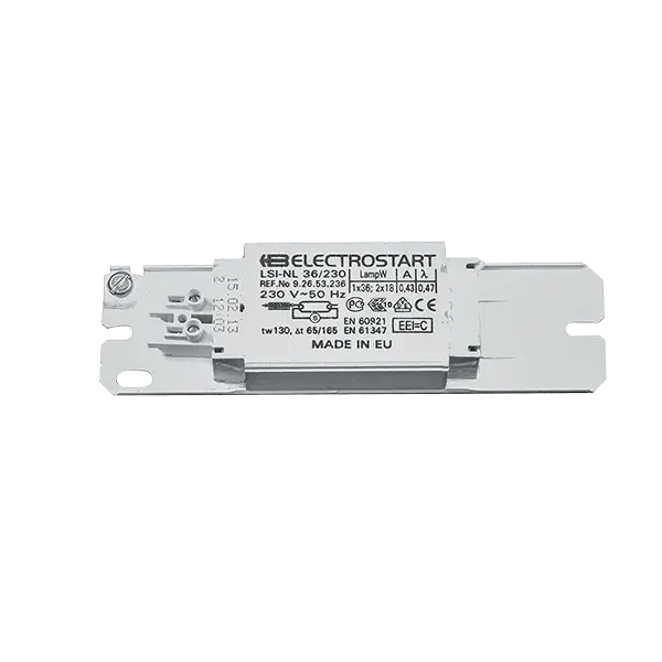 BALLAST 18W FOR FLUORESCENT LAMPS – TYPE T8