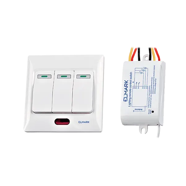 RF REMOTE CONTROL SWITCH THREE CHANNELS