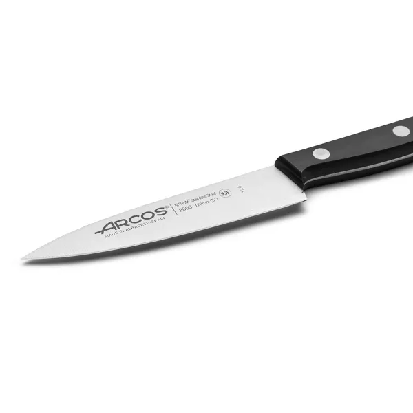 Kööginuga Arcos serie universal Must Teras 12 cm