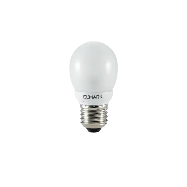 COMPACT FLUORESCENT LAMP G45 7W E27 4000K