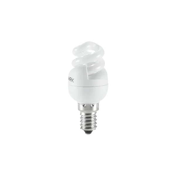 COMPACT FLUORESCENT LAMP SPIRAL D2 E14 5W 2700K