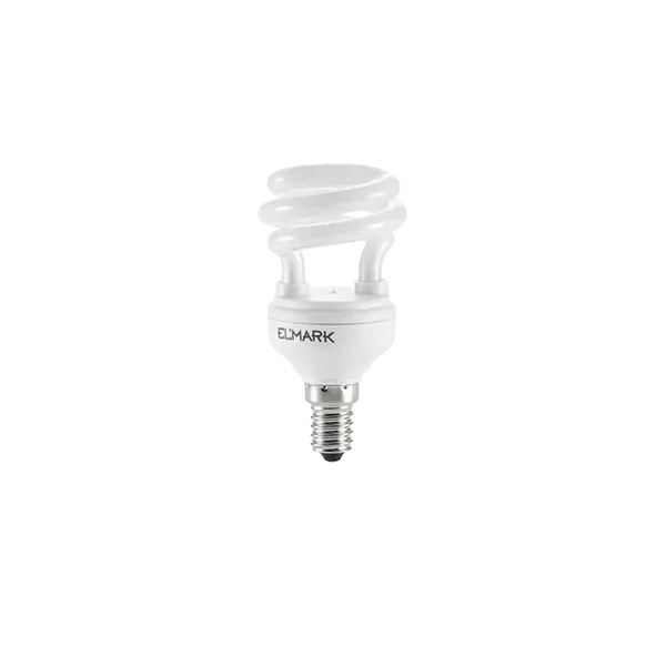 COMPACT FLUORESCENT LAMP HALF SPIRAL/T2 9W E14 4000K