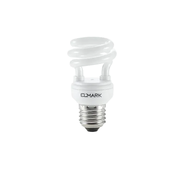 COMPACT FLUORESCENT LAMP HALF SPIRAL/T2 9W E27 4000K