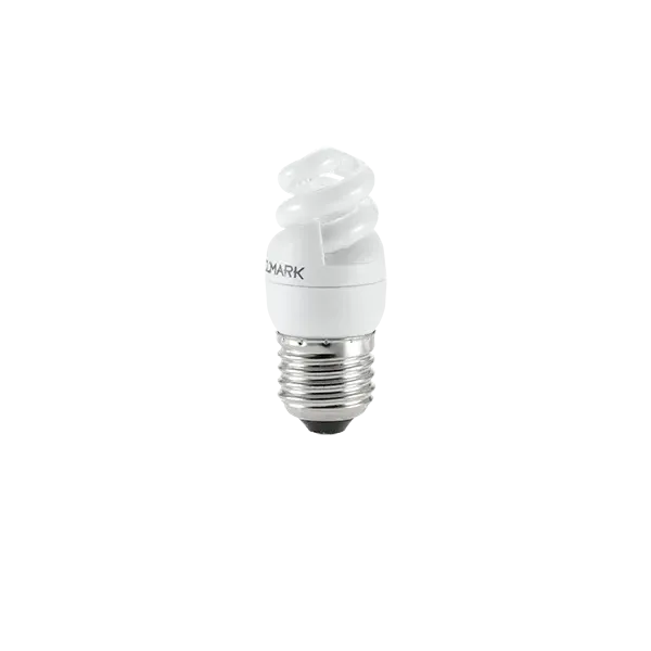 COMPACT FLUORESCENT LAMP SPIRAL D2 E27 5W 2700K