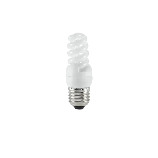 COMPACT FLUORESCENT LAMP SPIRAL D2 E27 9W 2700K