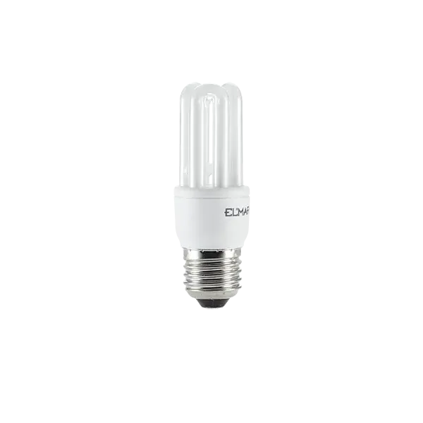 COMPACT FLUORESCENT LAMP 3U/T2 7W E27 4000K