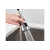 Mixer Tap Verhal serie trazo Silver Stainless steel C-shaped
