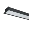 LED PROFILE RECESSED S77 48W 6500K 1200MM BLACK