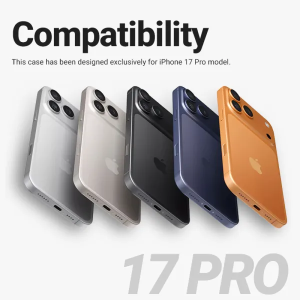 Crong Clear MAG Cover - MagSafe iPhone 17 Pro Case (Clear)