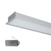 LED PROFILES RECESSED MOUNTING S77 24W 4000K 600MM GREY