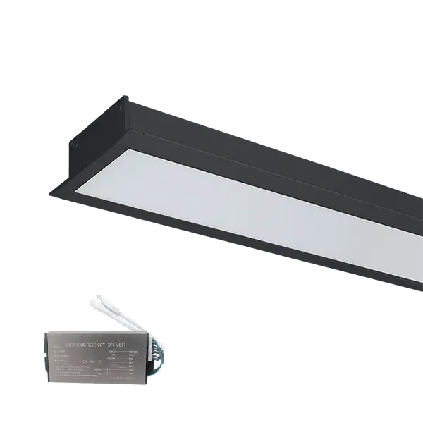 DP64 ALUMINUM LED PROFILE FOR RECESSED MOUNTING IN DRYWALL