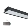 DP64 ALUMINUM LED PROFILE FOR RECESSED MOUNTING IN DRYWALL